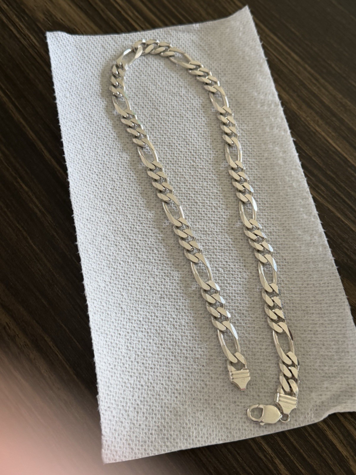 22inch Solid 925 102 Grams At Around 10.5-11mm Italian Sterling Silver 925 Chain