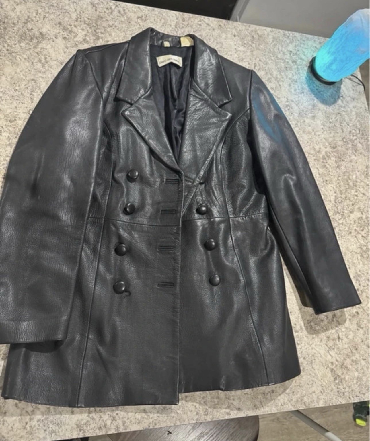 David Benjamin Vintage 100% Black Leather Jacket David Benjamin Vintage 100% Black Leather Jacket
