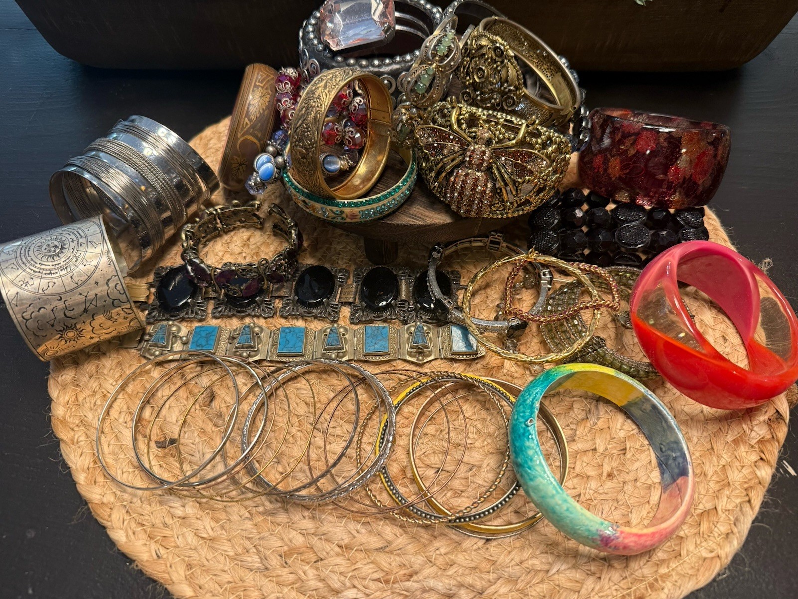 Vintage Costume Jewelry Bracelets 1940s To Now No Reserve Vintage Costume Jewelry Bracelets 1940s To Now No Reserve