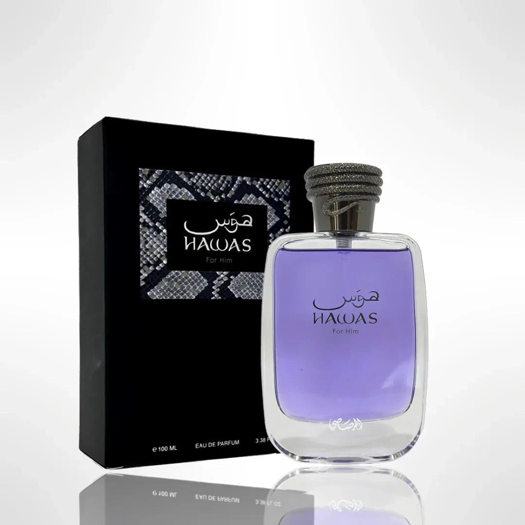 Hawas for Him Eau de Parfum Spray 3.38 oz (100 Ml)