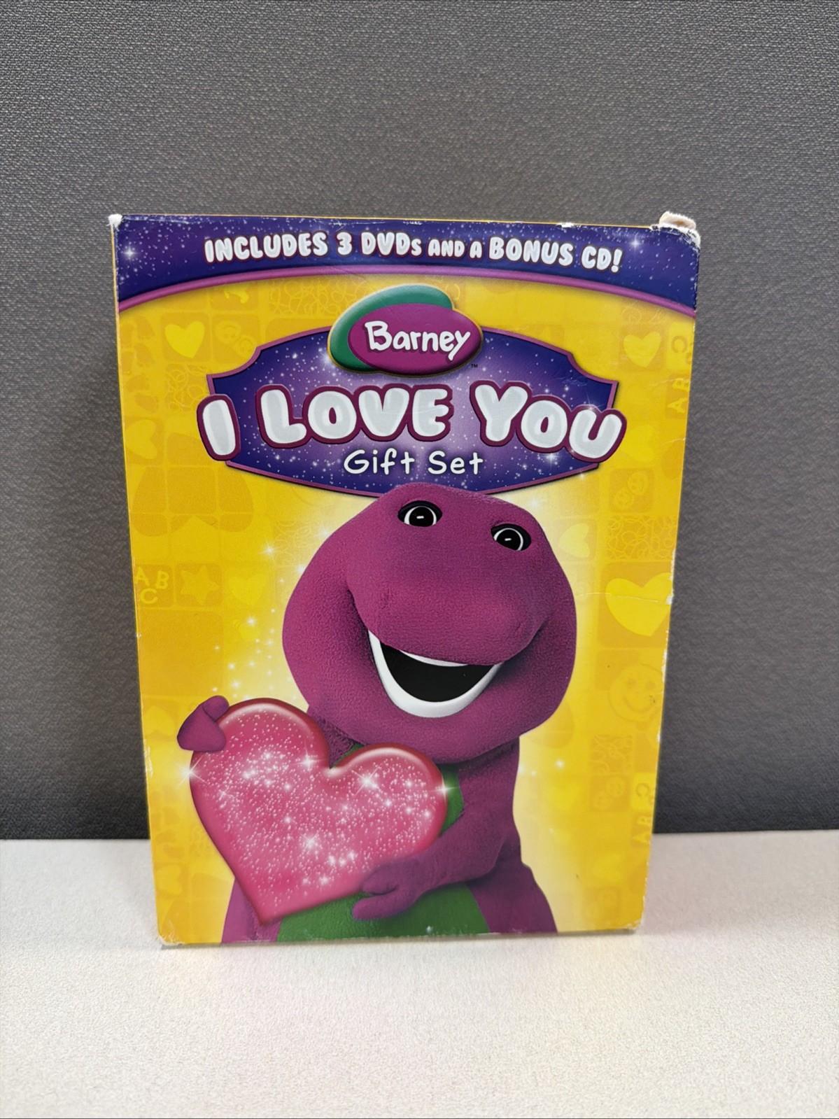 Barney I Love You Gift Set Includes 3 DVDs And A Bonus Cd Vintage Barney I Love You Gift Set Includes 3 DVDs And A Bonus Cd Vintage