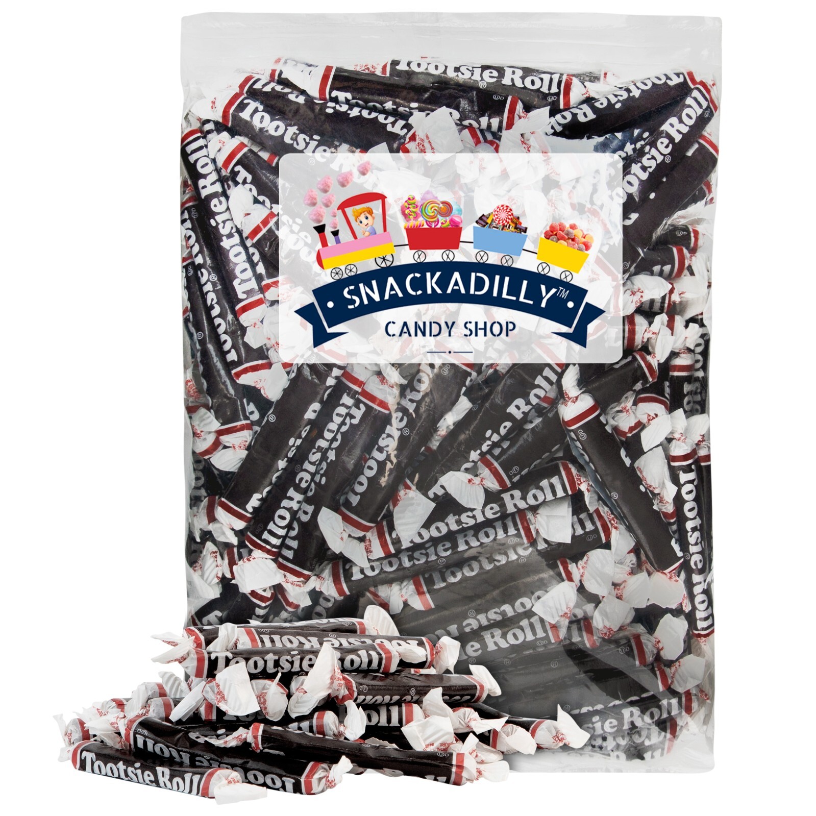 Tootsie Rolls Long Chocolate Chews Original - 4Lb Bulk Bag of long Tootsie Roll Tootsie Rolls Long Chocolate Chews Original - 4Lb Bulk Bag of long Tootsie Roll