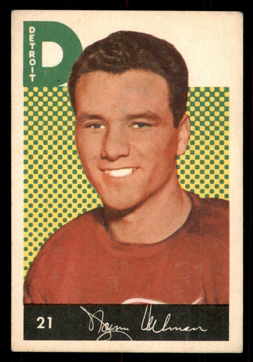 1962-63 Parkhurst #21 Norm Ullman VG/EX