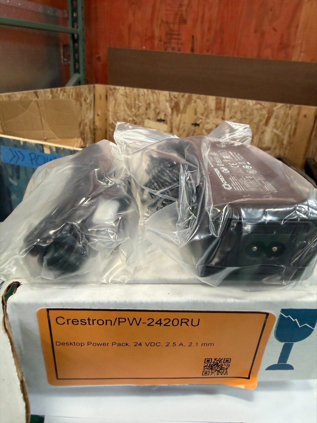 CRESTRON POWER SUPPLY PW-2420RU NEW OPEN BOX CRESTRON POWER SUPPLY PW-2420RU NEW OPEN BOX