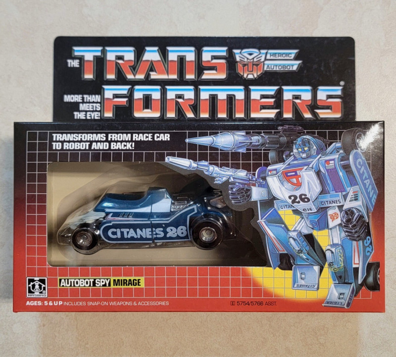 Transform G1 Mirage reissue Mint Gift MISB Transform G1 Mirage reissue Mint Gift MISB
