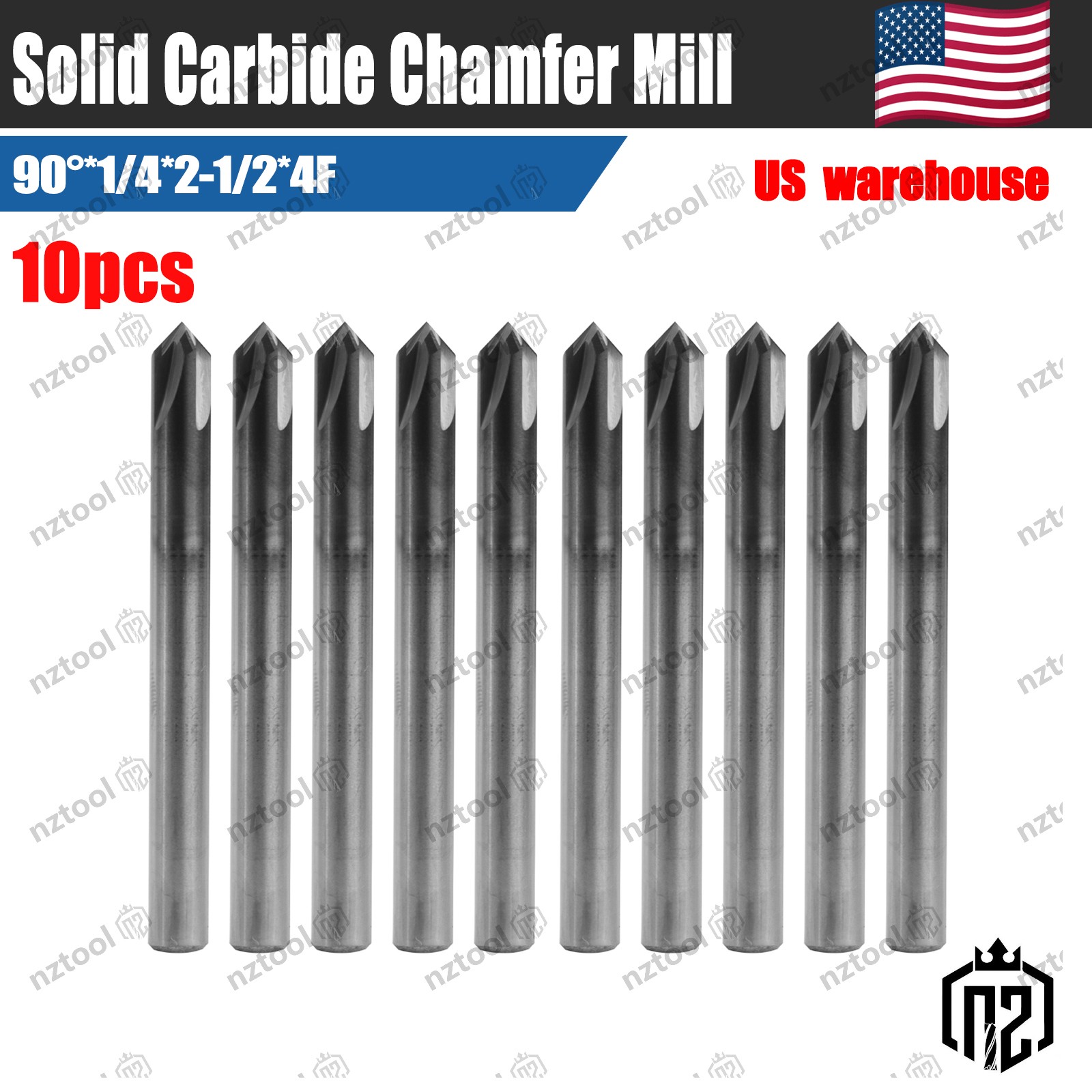 10PCS 1/4