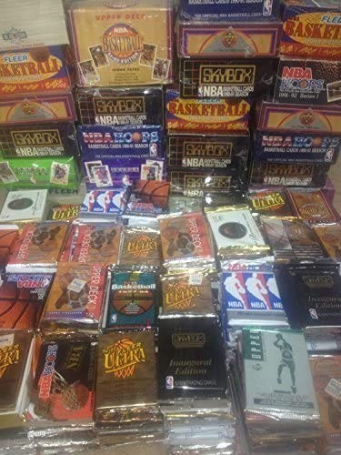 Vintage Unopened Basketball Card Lot - 60 Packs from Late 80s & Early 90s Vintage Unopened Basketball Card Lot - 60 Packs from Late 80s & Early 90s