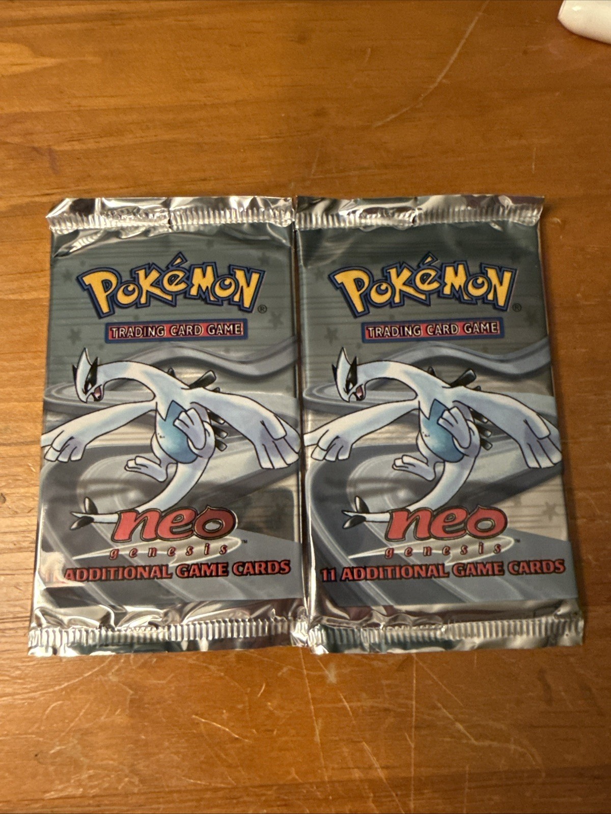 Pokemon TCG Neo Genesis Unlimited Booster Pack English SEALED 2000 Pokemon TCG Neo Genesis Unlimited Booster Pack English SEALED 2000