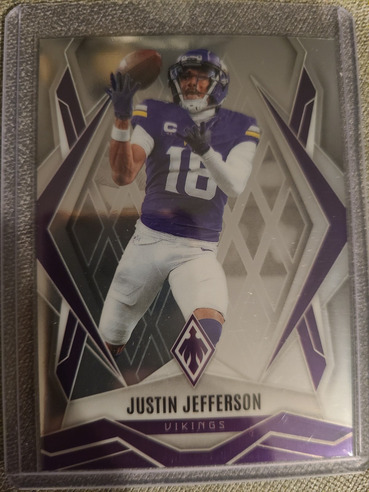Justin Jefferson 2025 Panini Phoenix #135 Silver Minnesota Vikings Justin Jefferson 2025 Panini Phoenix #135 Silver Minnesota Vikings