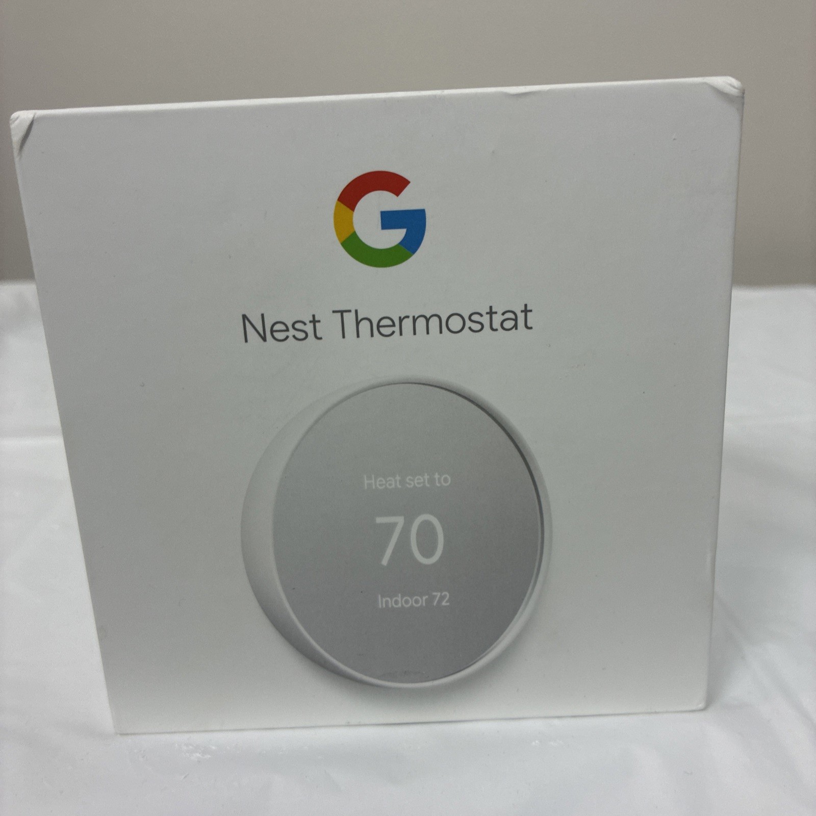 New-Google-Nest Thermostat-Snow-G4CVZ