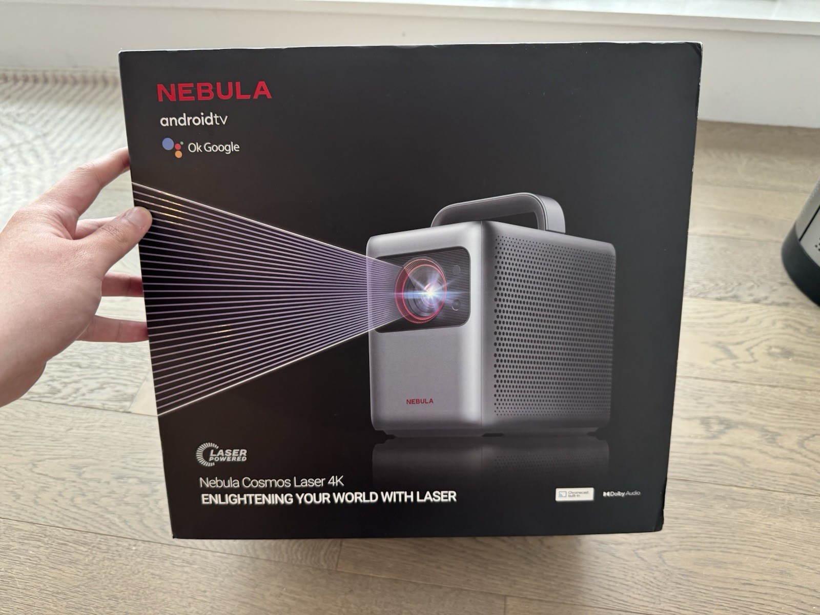 NEBULA Cosmos Laser 4K Projector D2350 2200 Lumens Android TV NEBULA Cosmos Laser 4K Projector D2350 2200 Lumens Android TV
