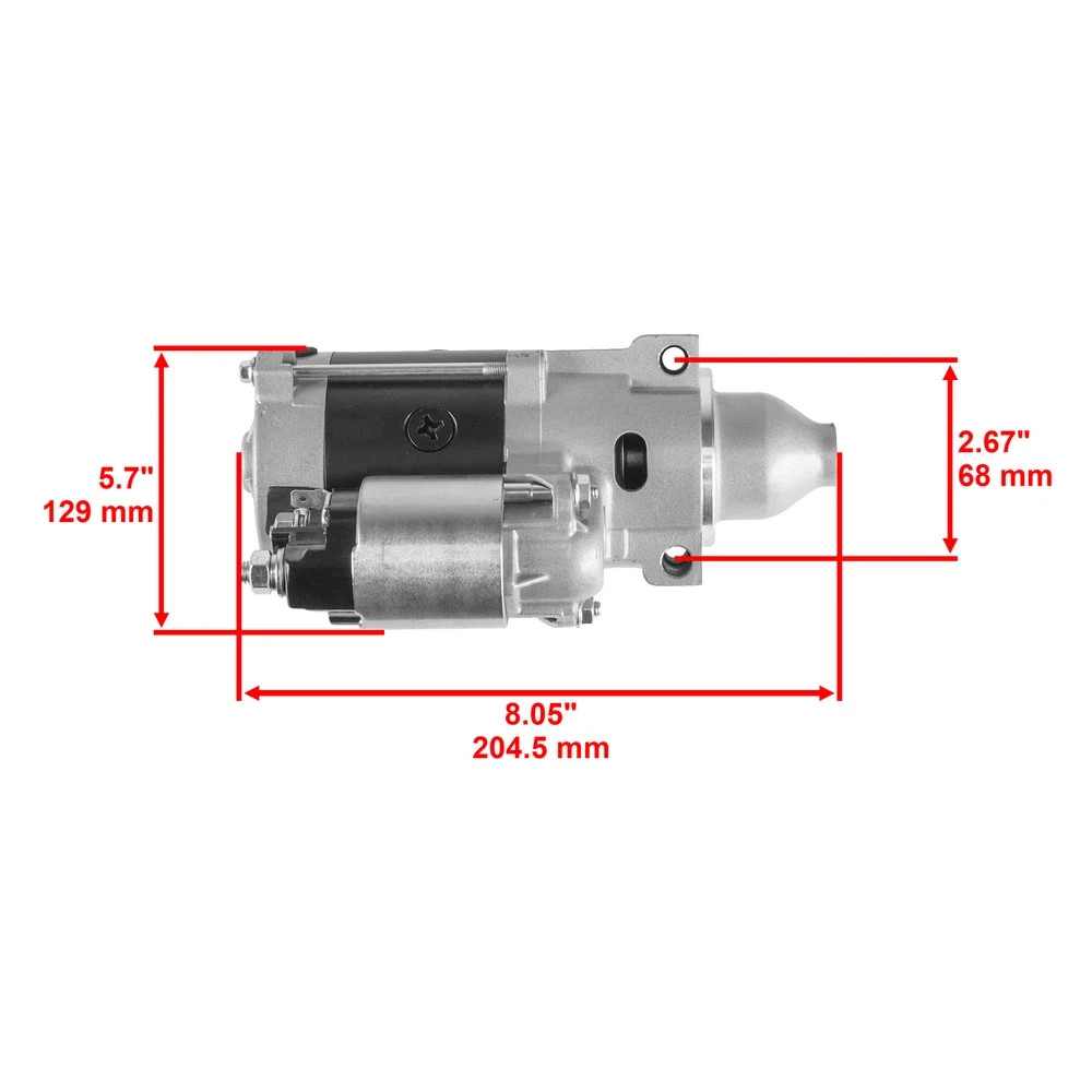 Starter for John Deere Tx 4X2 Gator Utv Gas / X465 Lawn Tractor / Mia11409