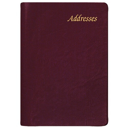 Payne Publishers Continental Address Book Saddle Stitched Mini 2-1/2\