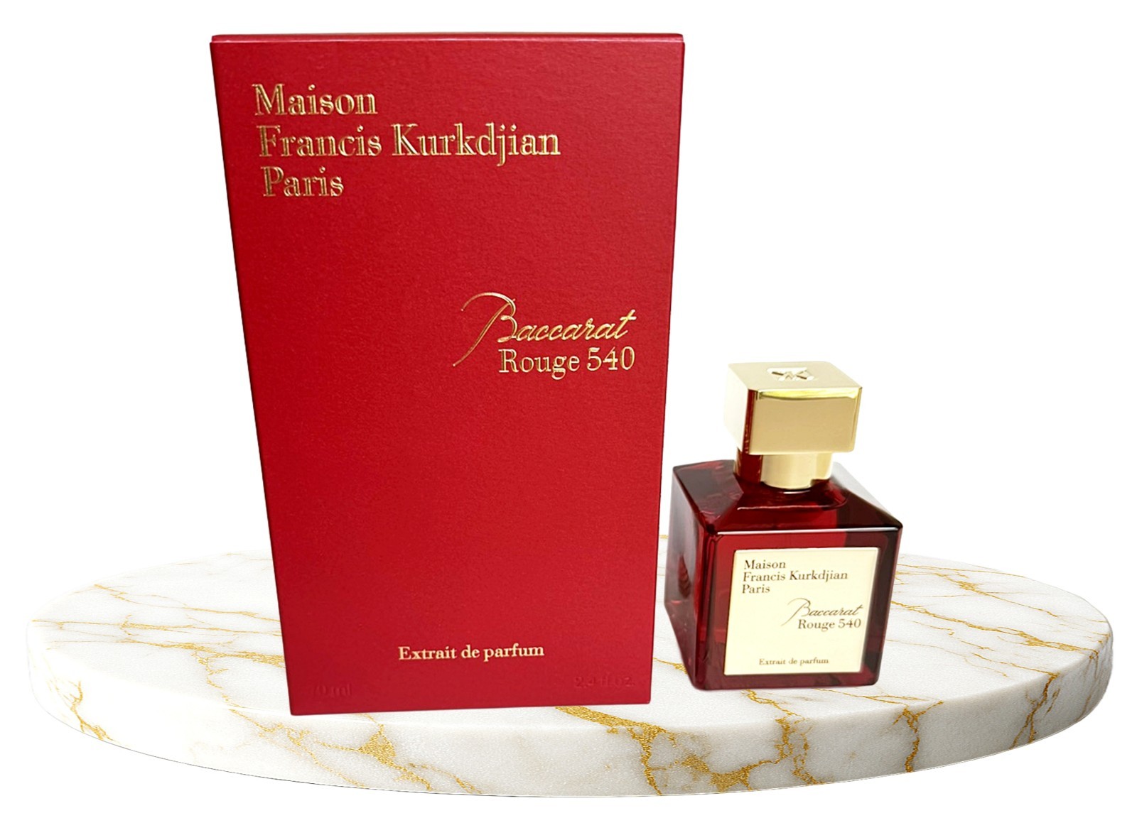 Baccarat Rouge 540 by Maison Francis Kurkdjian Extrait De Parfum 2.4oz Spray New Baccarat Rouge 540 by Maison Francis Kurkdjian Extrait De Parfum 2.4oz Spray New