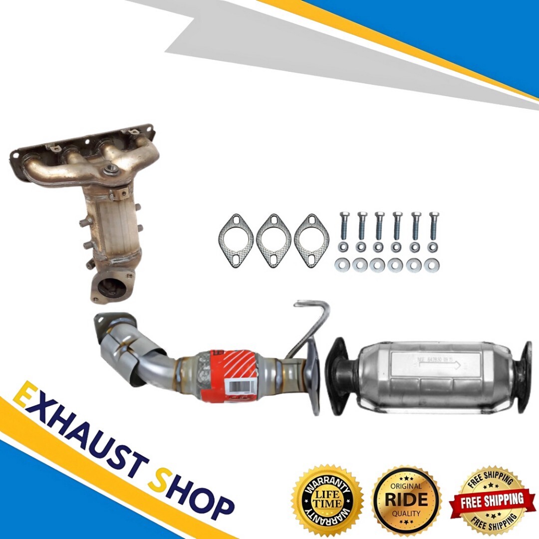 Front Manifold+Pipe+Rear Cat For14-16Kia Forte 1.8L SULEV | California Emissions