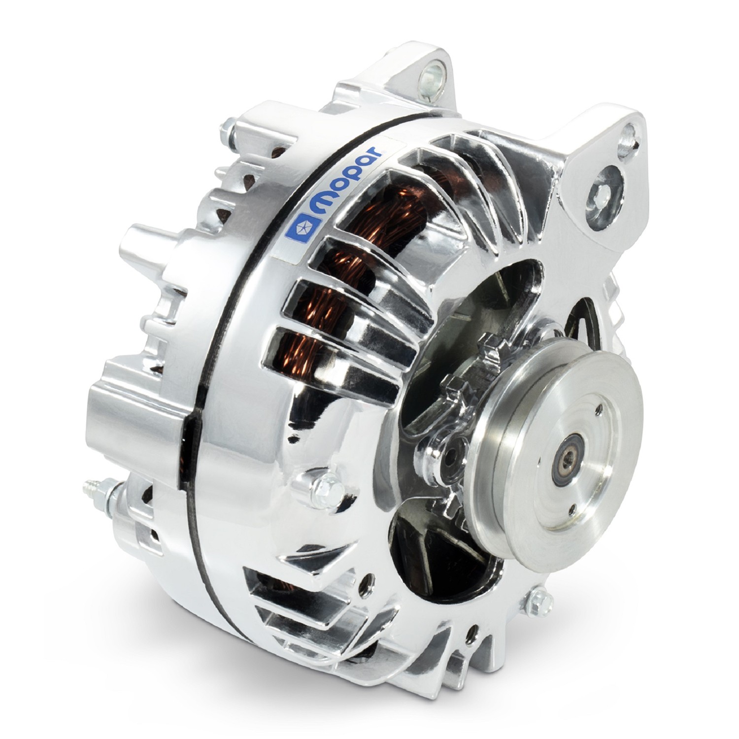 Proform 440-472 Alternator 110 AMP Chrysler/MOPAR 1-Wire Style - Chrome Finish Proform 440-472 Alternator 110 AMP Chrysler/MOPAR 1-Wire Style - Chrome Finish