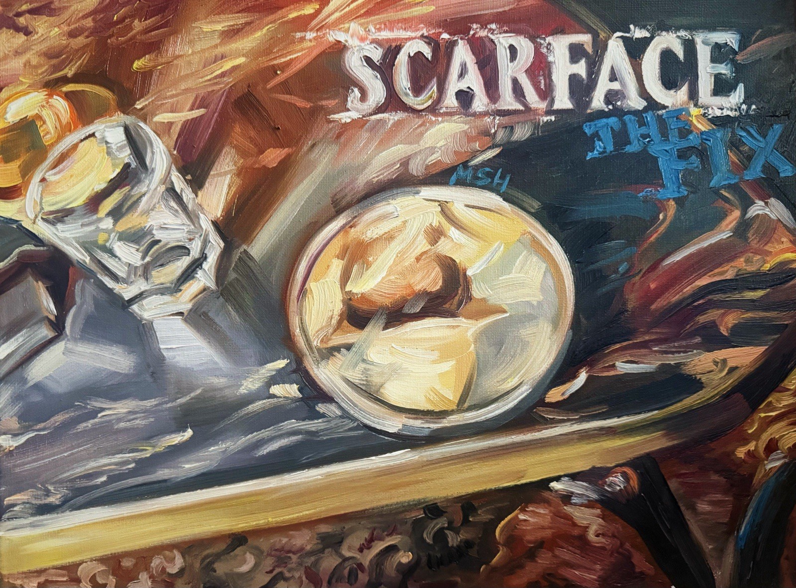 Scarface - The Fix Album Painting