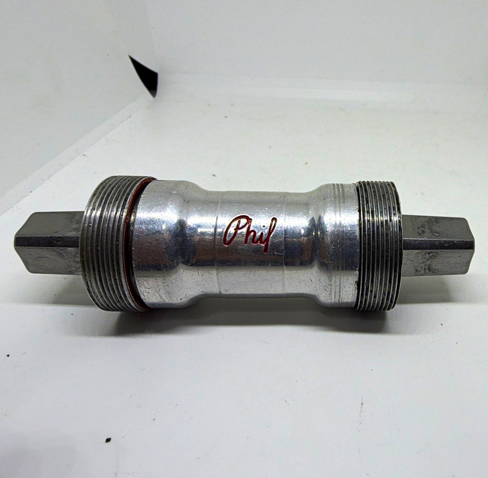Phil Wood & Co. Square Taper ISO Bottom Bracket BSA 68mm x 113mm Silver Phil Wood & Co. Square Taper ISO Bottom Bracket BSA 68mm x 113mm Silver