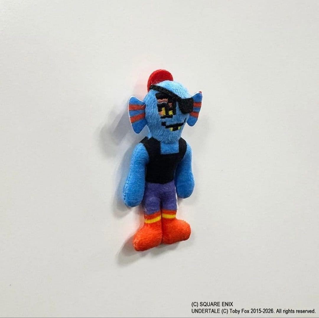 Undertale Undyne Magnet Mascot Plush Toy
