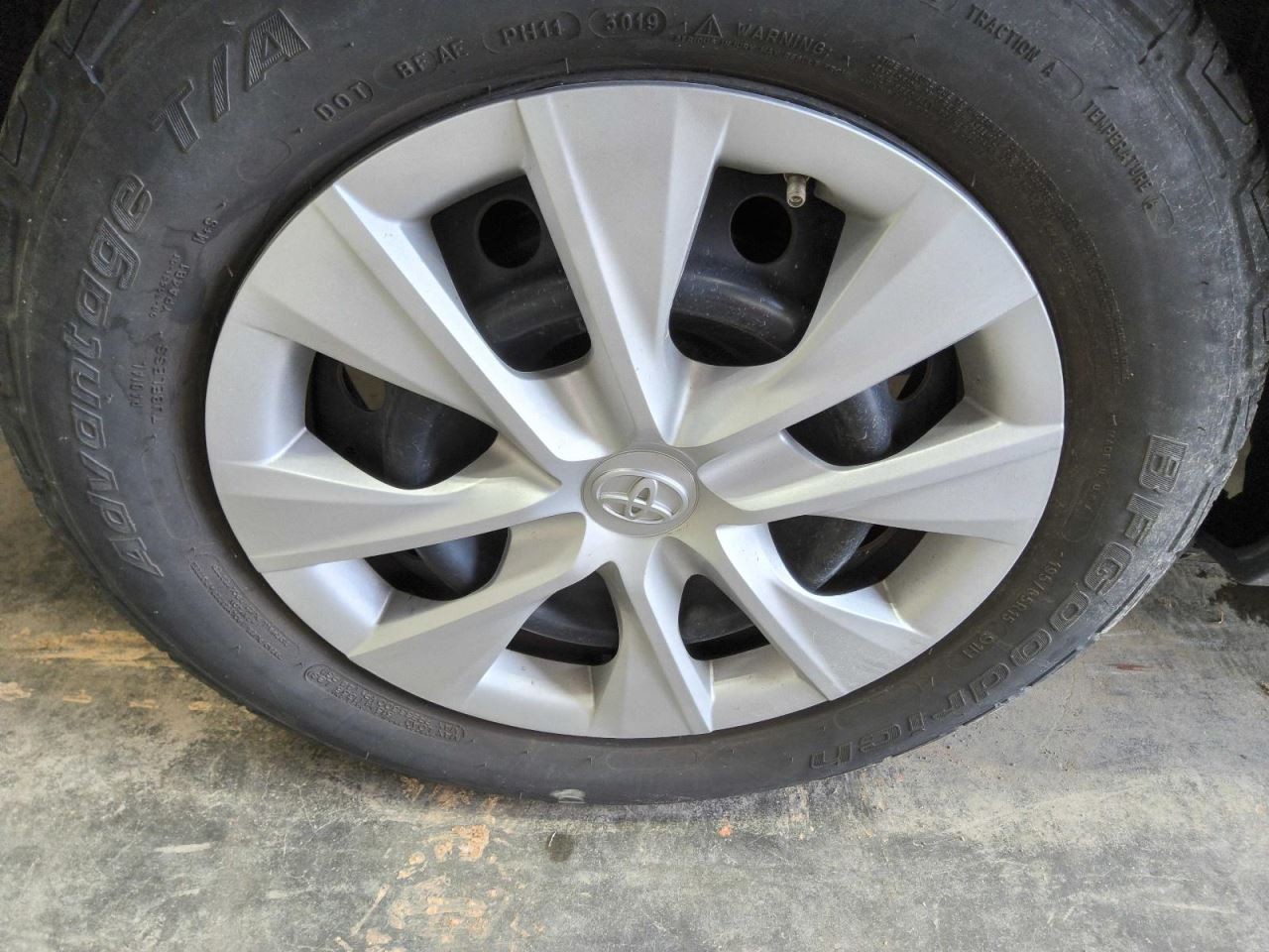 Wheel Sedan 15x6 Steel Fits 09-20 COROLLA 765973