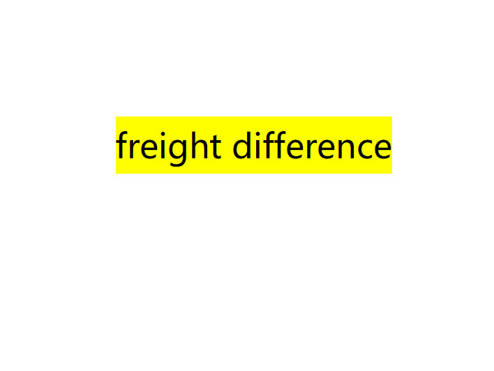Freight price difference: DHL, UPS Freight price difference: DHL, UPS