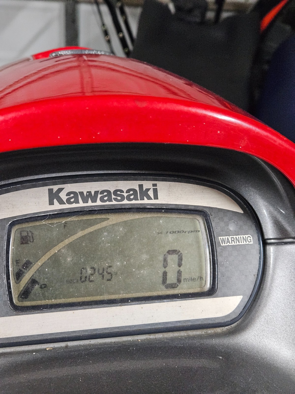 2005-2012 KAWASAKI STX-12F STX-15F LCD GAUGE METER 245 Hours 15F 12F Display 2005-2012 KAWASAKI STX-12F STX-15F LCD GAUGE METER 245 Hours 15F 12F Display