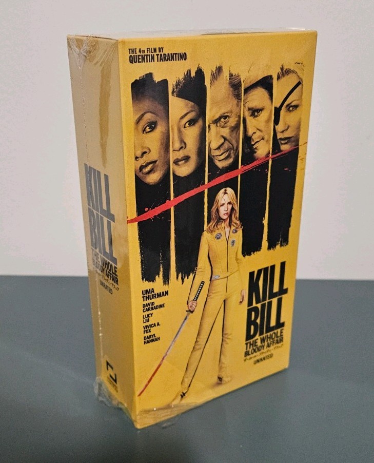 Kill Bill: The Whole Bloody Affair VHS Unrated Be Kind, Rewind Edition OOP