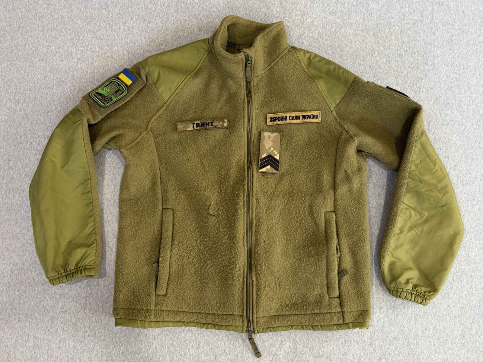 Ukrainian Army 46th Assault Battalion “Donbas” Fleece – Callsign Gvynt – 2023