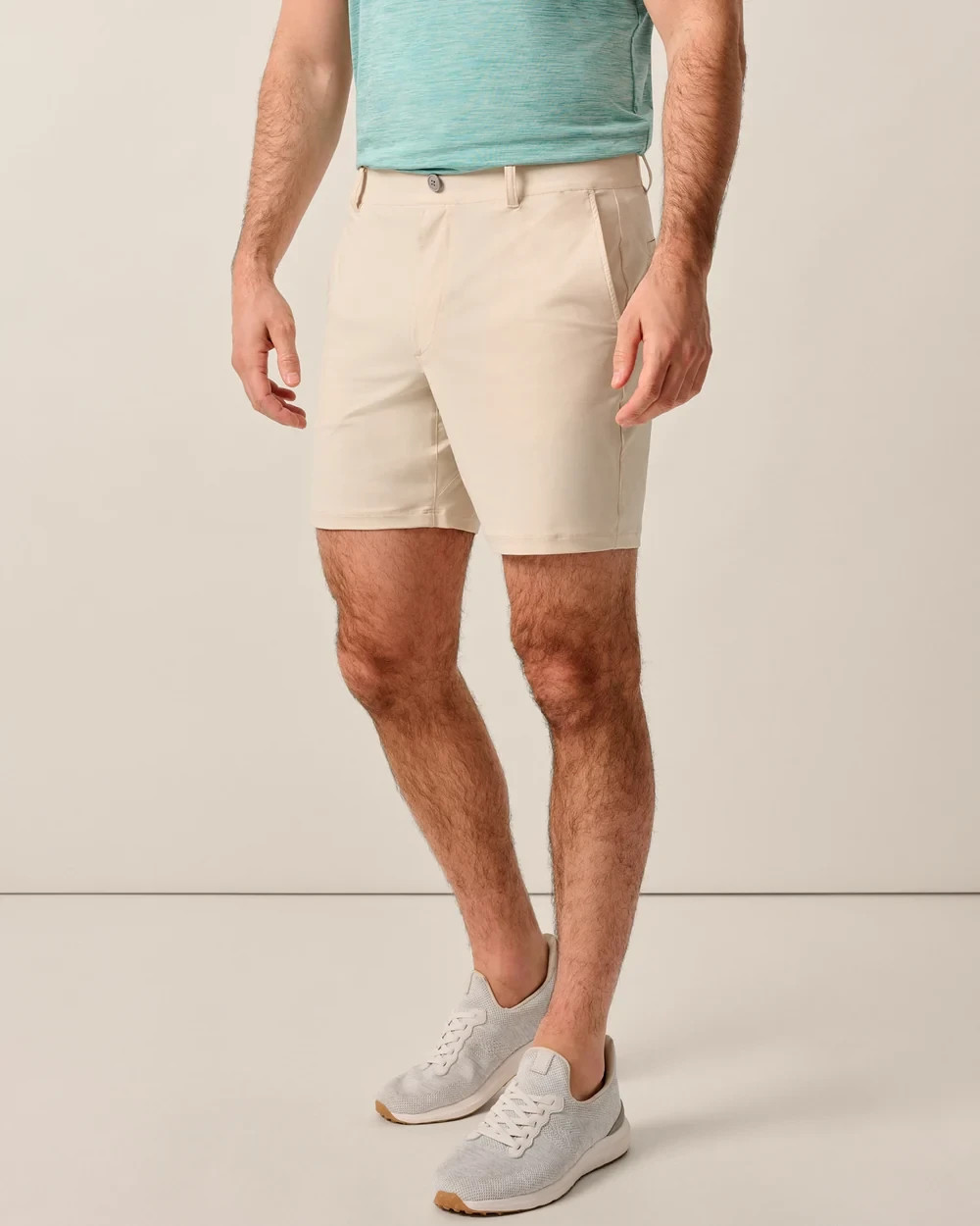 Johnnie-O NEW Mens Fusion Knit Performance Pull-On Short 7\ Johnnie-O NEW Mens Fusion Knit Performance Pull-On Short 7\