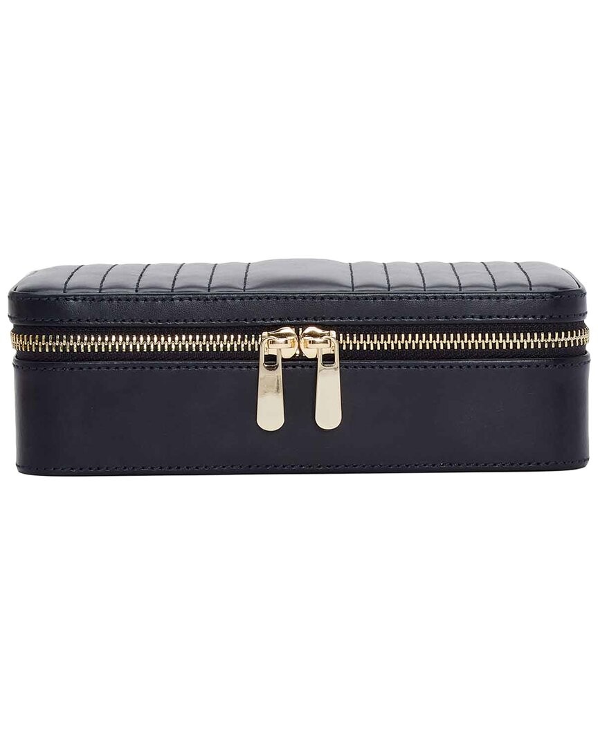 Wolf Handmade Maria Medium Zip Case Navy Wolf Handmade Maria Medium Zip Case Navy