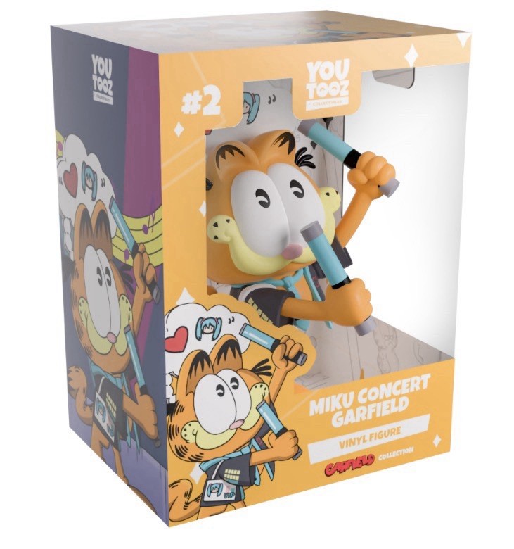 Youtooz *Miku Concert Garfield * Vinyl Figure * NEW * In Hand * Sold Out Youtooz *Miku Concert Garfield * Vinyl Figure * NEW * In Hand * Sold Out