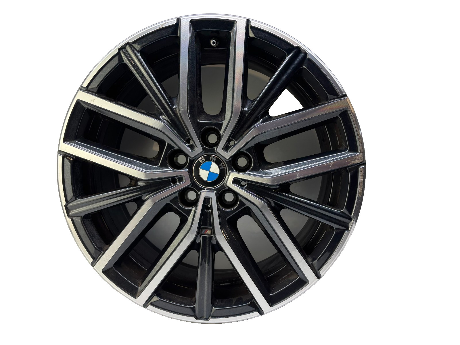 23-24 BMW X1M X1 X2 Wheel 18X7.5 Rim Alloy Double Spoke 838M 18\ 23-24 BMW X1M X1 X2 Wheel 18X7.5 Rim Alloy Double Spoke 838M 18\
