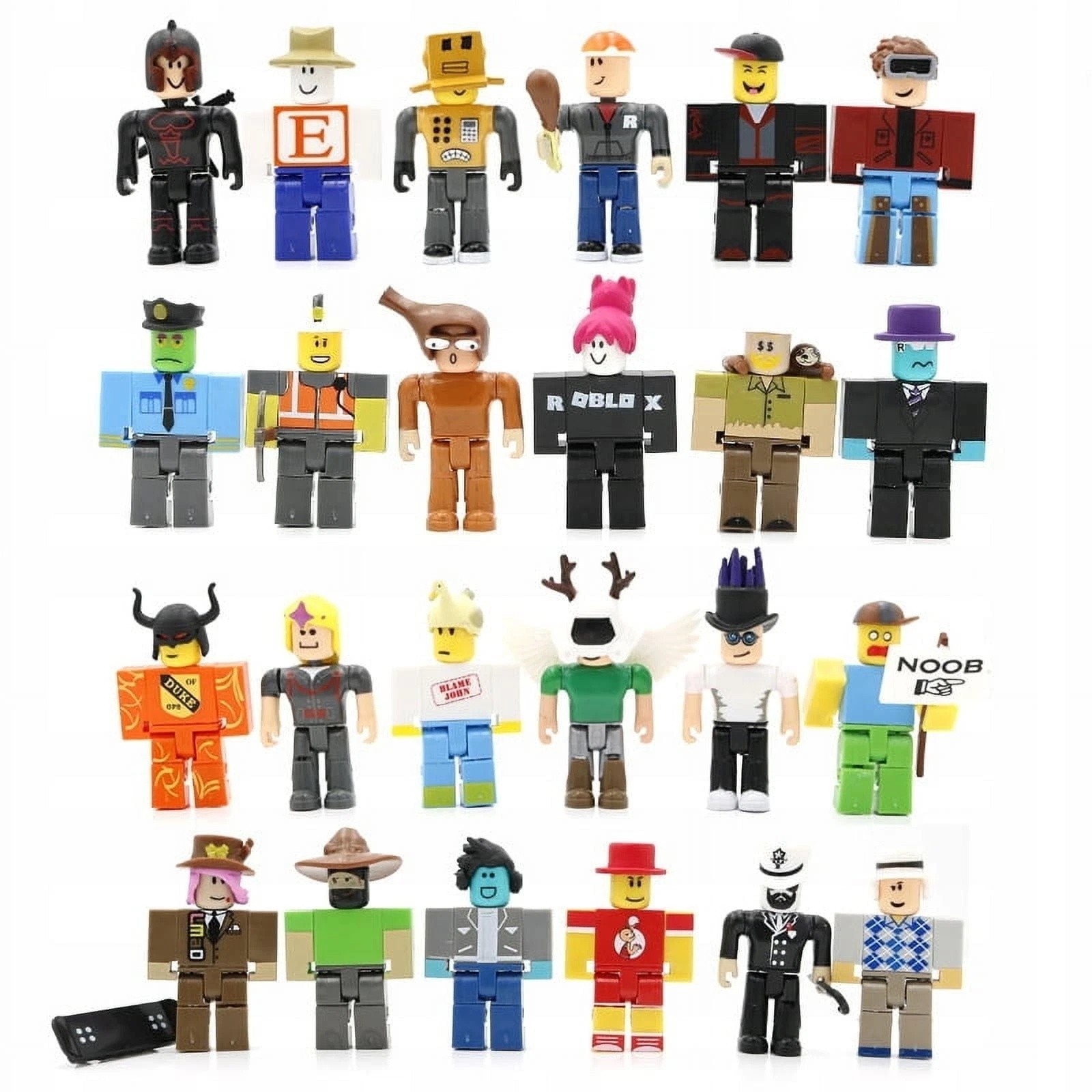 24pcs Game Roblox Figurines Cartoon Peripheral Doll Children Toys Collection-NEW