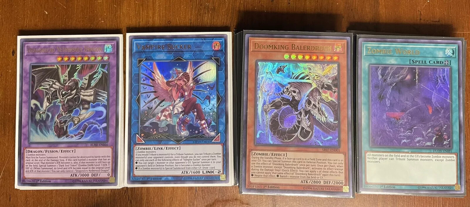 Yugioh Complete Zombie World Deck **HOT** + Bonus
