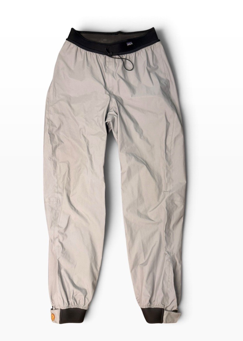 Patagonia Lotus Designs Splash Paddle Kayak Rain Pants Grey - Large Patagonia Lotus Designs Splash Paddle Kayak Rain Pants Grey - Large