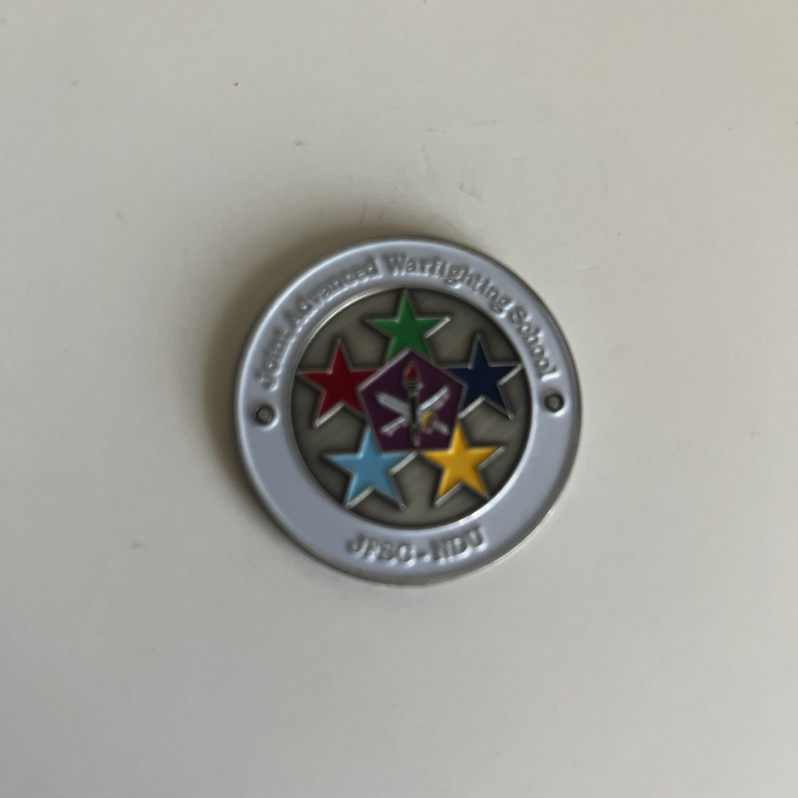 Advanced Warfighting School JFSC-NDU Challenge Coin Military Advanced Warfighting School JFSC-NDU Challenge Coin Military
