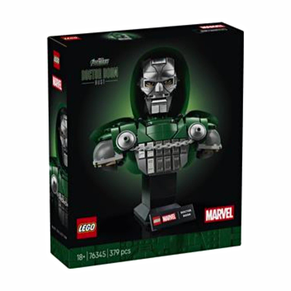 LEGO Marvel Avengers Doctor Doom Bust 76345 Complete Set, 379 Pieces, Last Ones