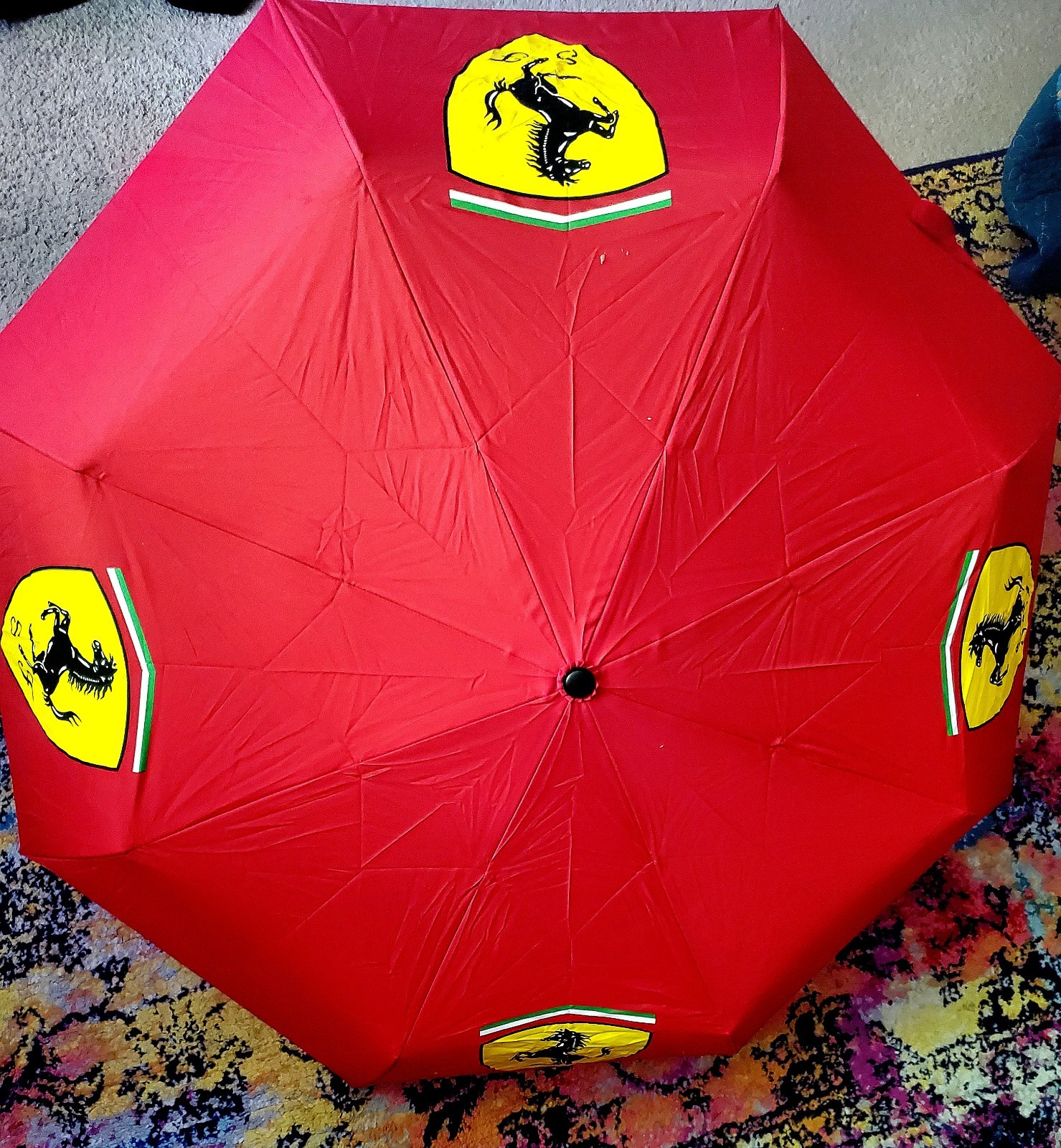 *NEW* Vintage 2013 Ferrari Racing Red Umbrella Retail $395 *NEW* Vintage 2013 Ferrari Racing Red Umbrella Retail $395