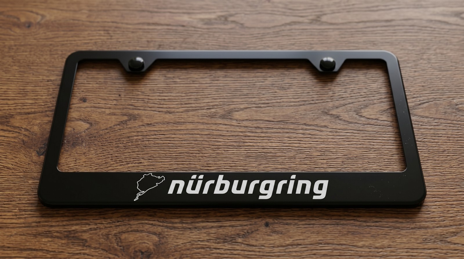 Nurburgring Racing High Quality Metal License Plate Frame Nurburgring Racing High Quality Metal License Plate Frame