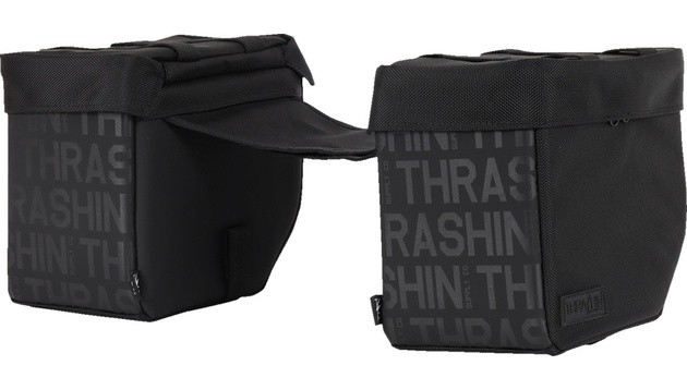 Thrashin Supply Co. Essential Mini Saddlebags Black