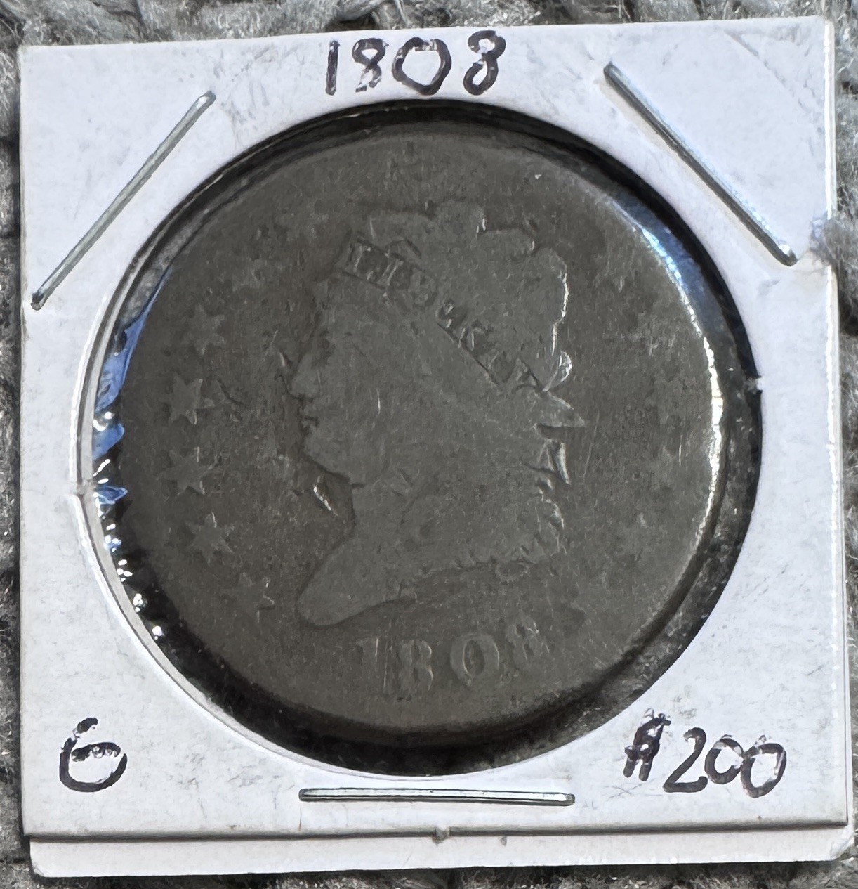 1808 One Cent Key Date Rare Coin 1808 One Cent Key Date Rare Coin