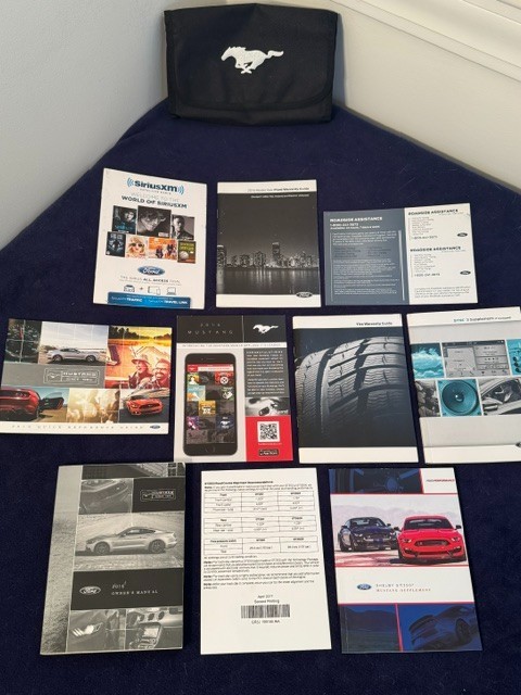 2016 FORD MUSTANG SHELBY GT350 GT350R OWNERS MANUAL 16 11/PC SVT347