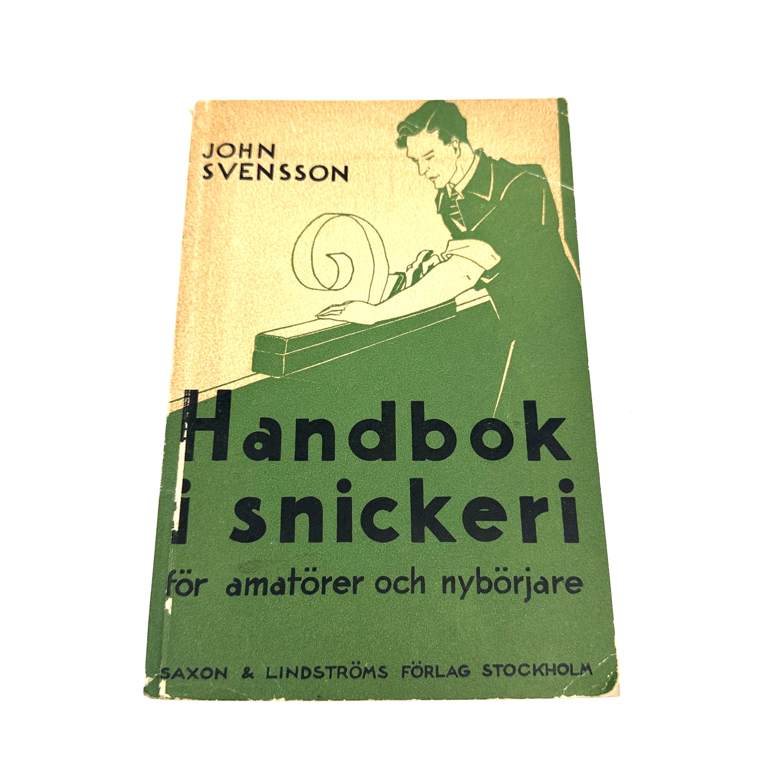 Vintage Handbok i Snickeri John Svensson 5th Ed 1940s Swedish Carpentry Handbook