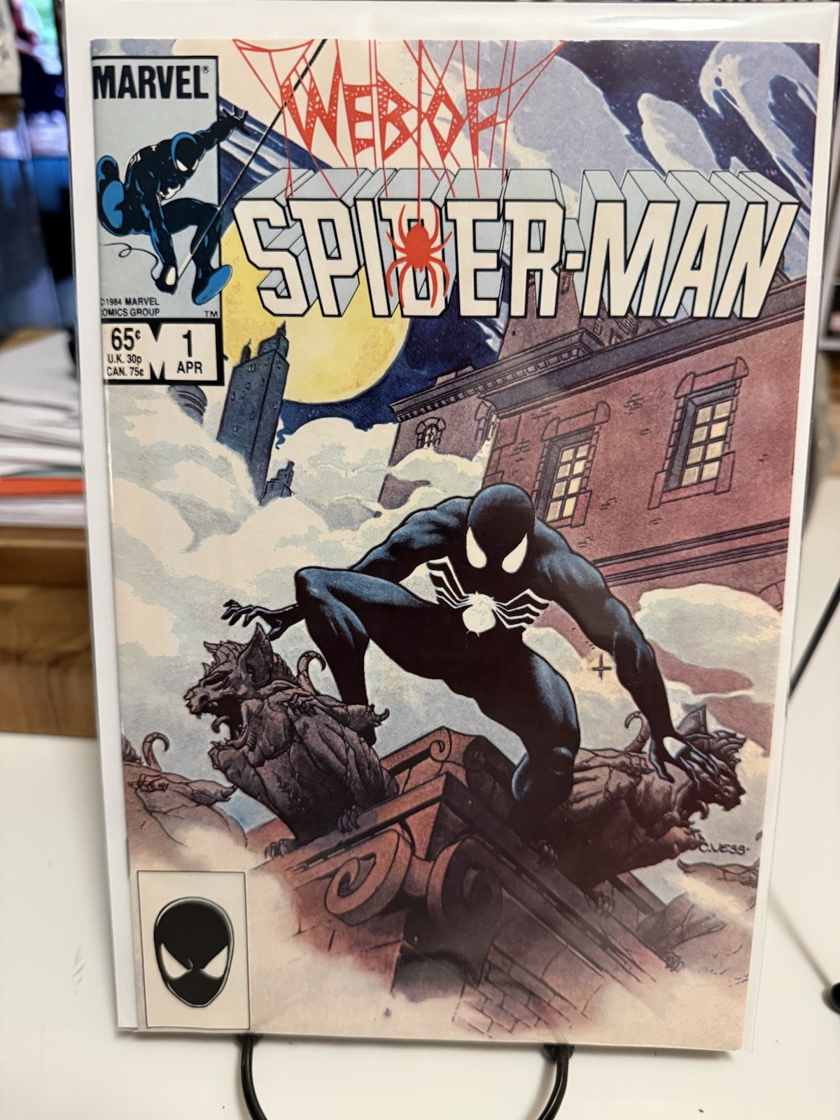 🔑NM/MINT Web of Spider-Man #1 (Marvel Comics April 1985) 🔑NM/MINT Web of Spider-Man #1 (Marvel Comics April 1985)