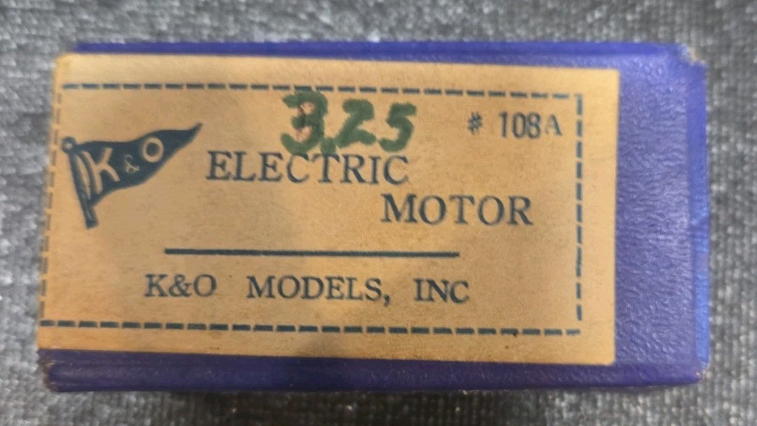 Vintage K&O Electric Motor For Toy Boats See Details US Seller Vintage K&O Electric Motor For Toy Boats See Details US Seller