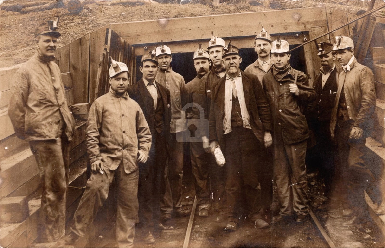 Coal Mining Miner Mine Scene RPPC Photo Postcard COPY Coal Mining Miner Mine Scene RPPC Photo Postcard COPY