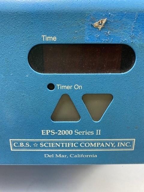 NEW C.B.S. Scientific Co. EPS-2000 SERIES II Power Supply 120V 7Amp 60Hz NEW C.B.S. Scientific Co. EPS-2000 SERIES II Power Supply 120V 7Amp 60Hz