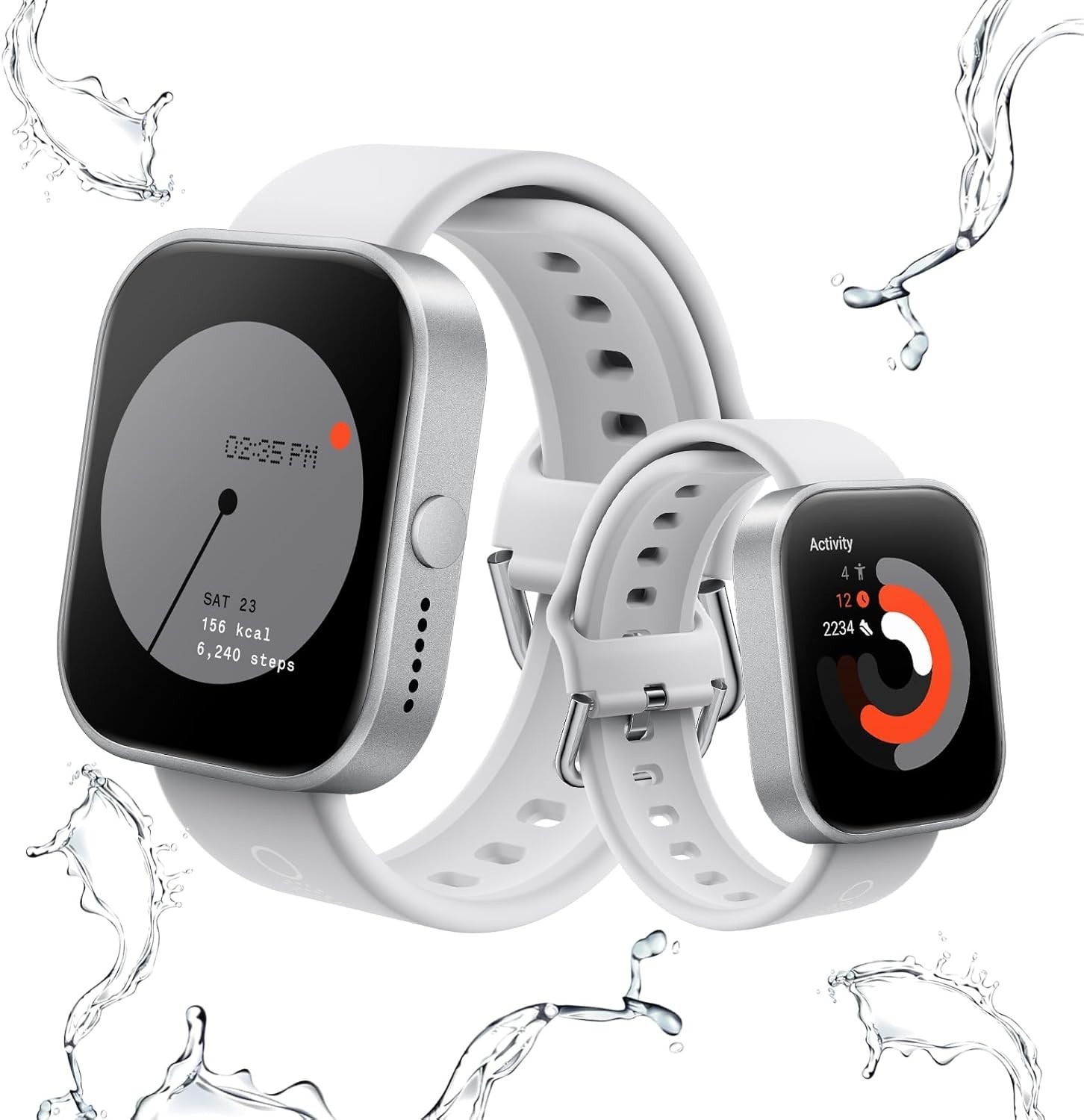CMF by Nothing Watch Pro AMOLED Bluetooth Calling GPS Fitness Smartwatch Silver CMF by Nothing Watch Pro AMOLED Bluetooth Calling GPS Fitness Smartwatch Silver