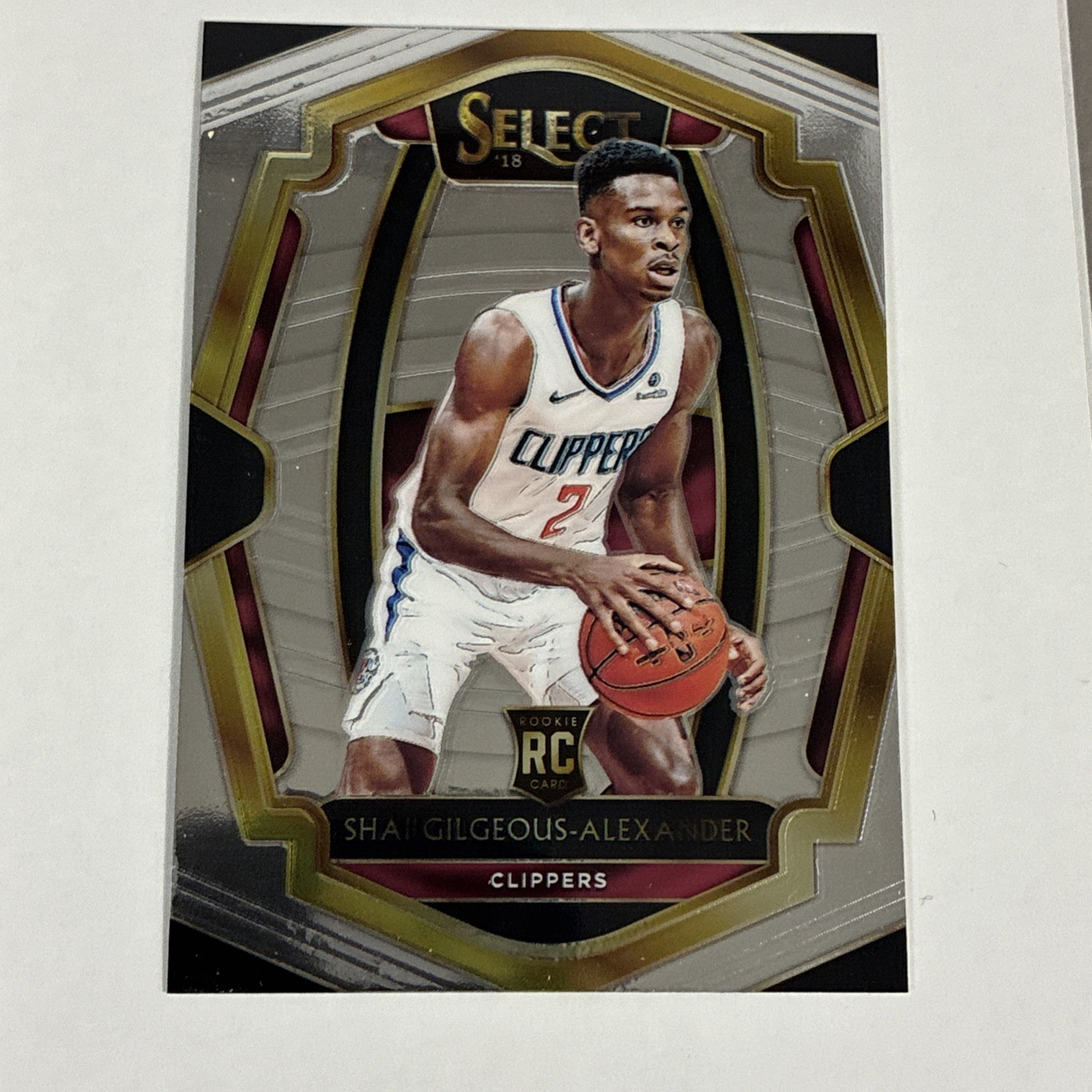 2018-19 Panini Select - Premier Level Shai Gilgeous-Alexander #104 (RC) 2018-19 Panini Select - Premier Level Shai Gilgeous-Alexander #104 (RC)