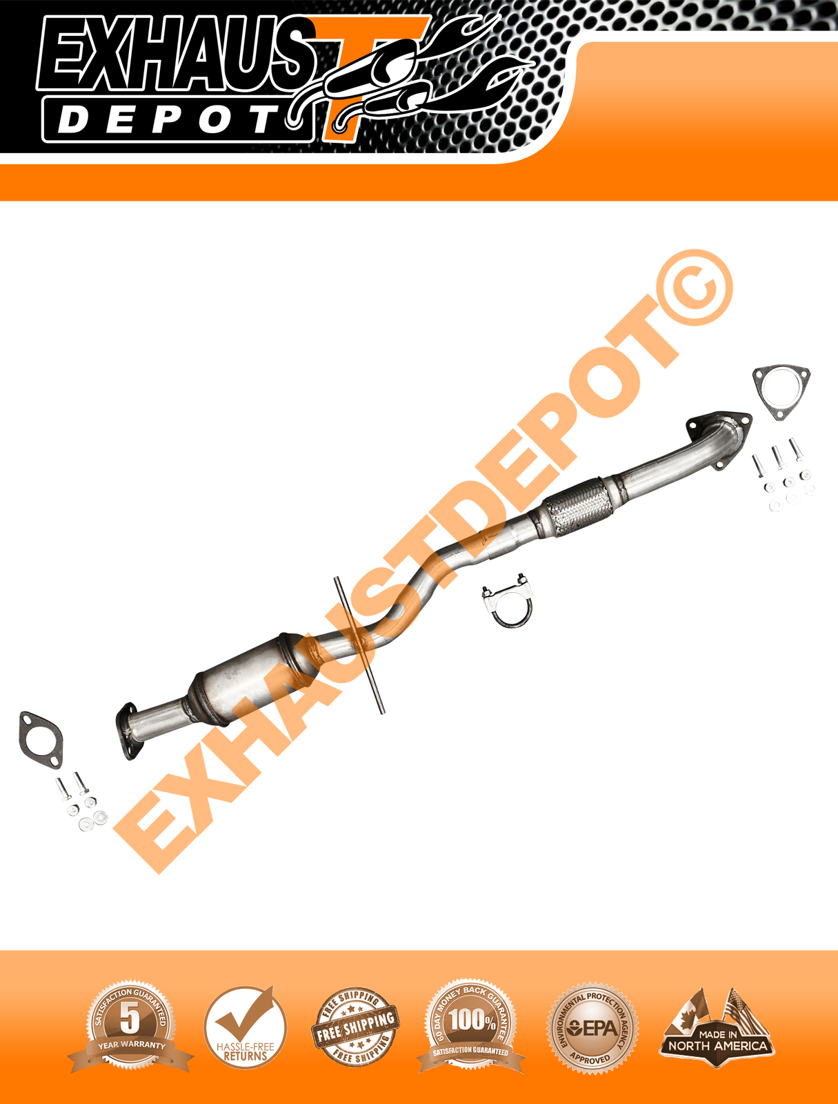 Catalytic Converter For 2001-2006 Kia Optima 2.4L REAR Brand New